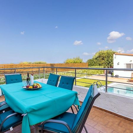 Amazing Villa Chrysanthi With Private Pool In Heraklion Epano Vathia Esterno foto